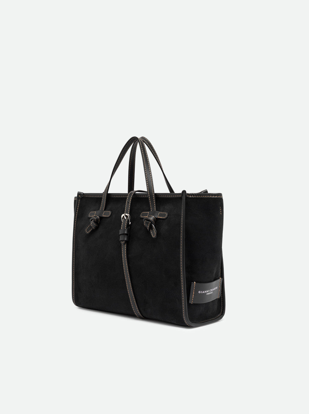 Borsa a mano Miss Marcella 32 in pelle scamosciata Gianni Chiarini