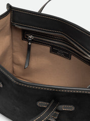 Borsa a mano Miss Marcella 32 in pelle scamosciata Gianni Chiarini