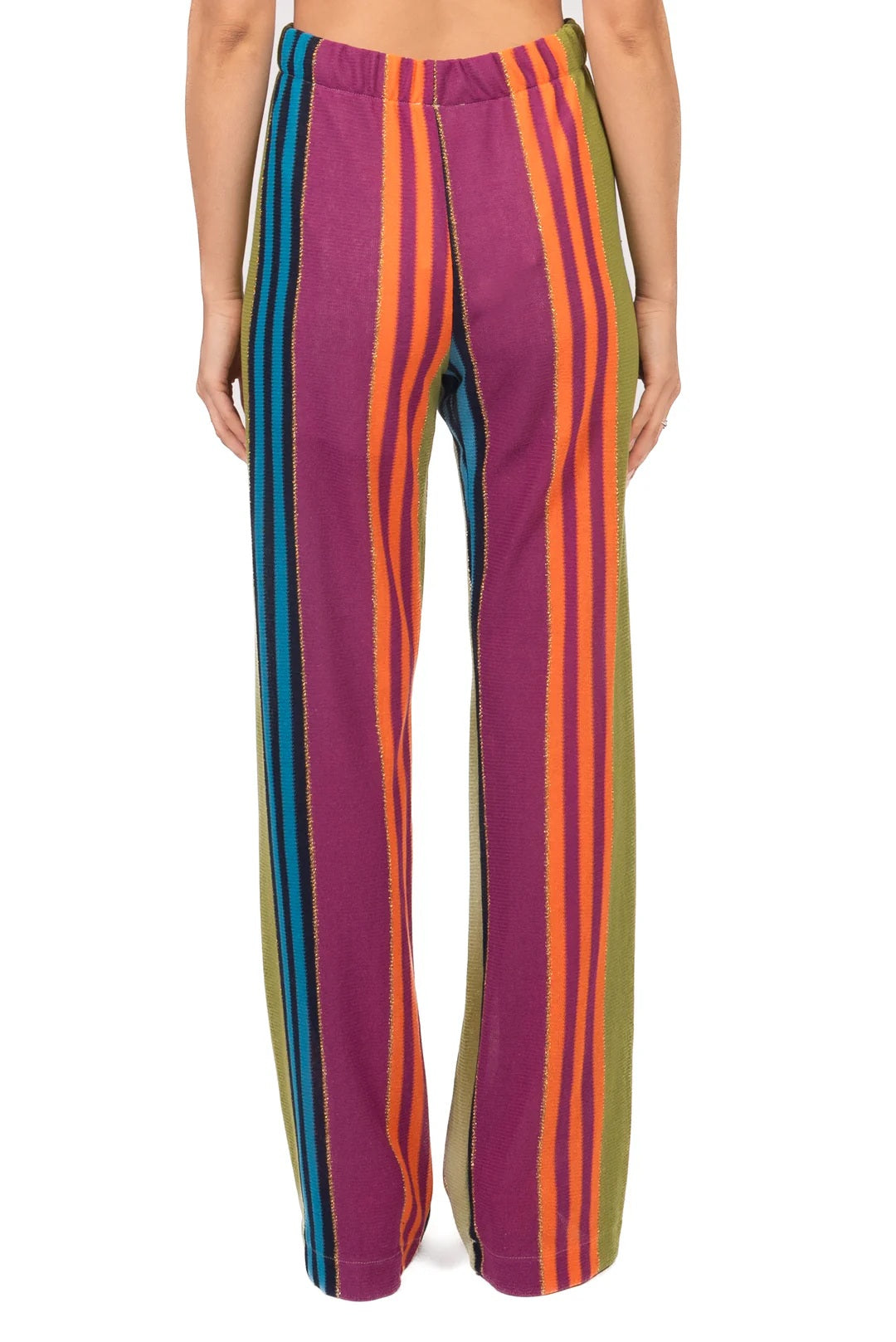 Pantalone multicolor filo lurex Vicolo
