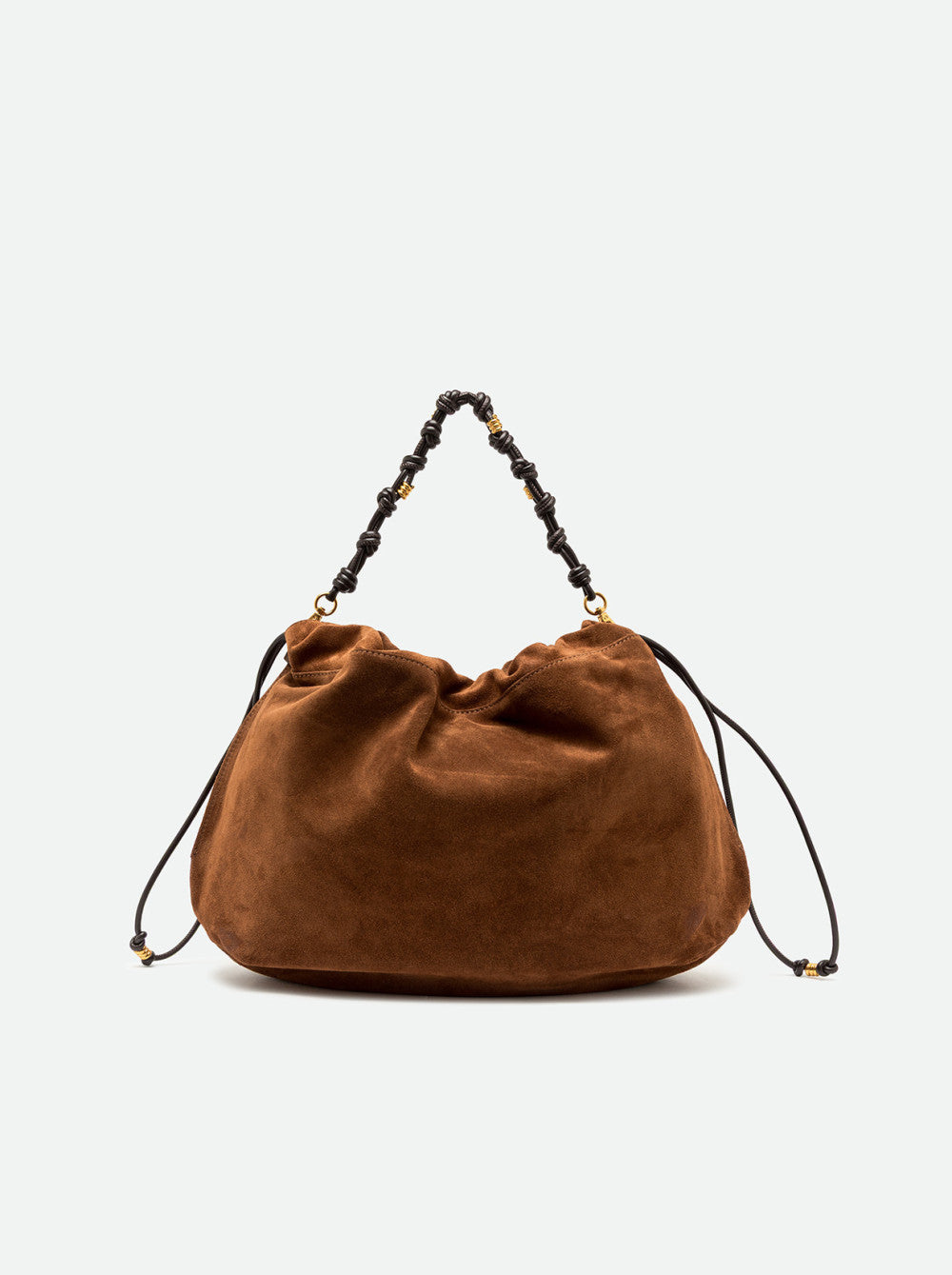 Borsa a spalla Morgana in pelle scamosciata Gianni Chiarini