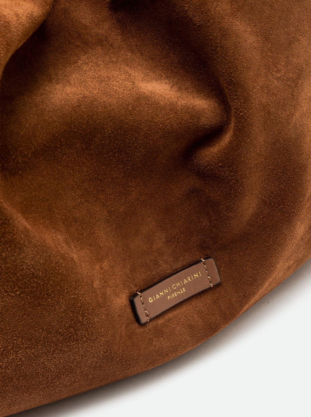 Borsa a spalla Morgana in pelle scamosciata Gianni Chiarini