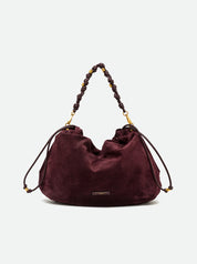 Gianni Chiarini Morgana Suede Shoulder Bag