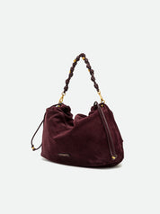Gianni Chiarini Morgana Suede Shoulder Bag
