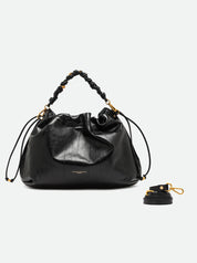 Borsa a spalla Morgana in pelle stampa anguilla Gianni Chiarini