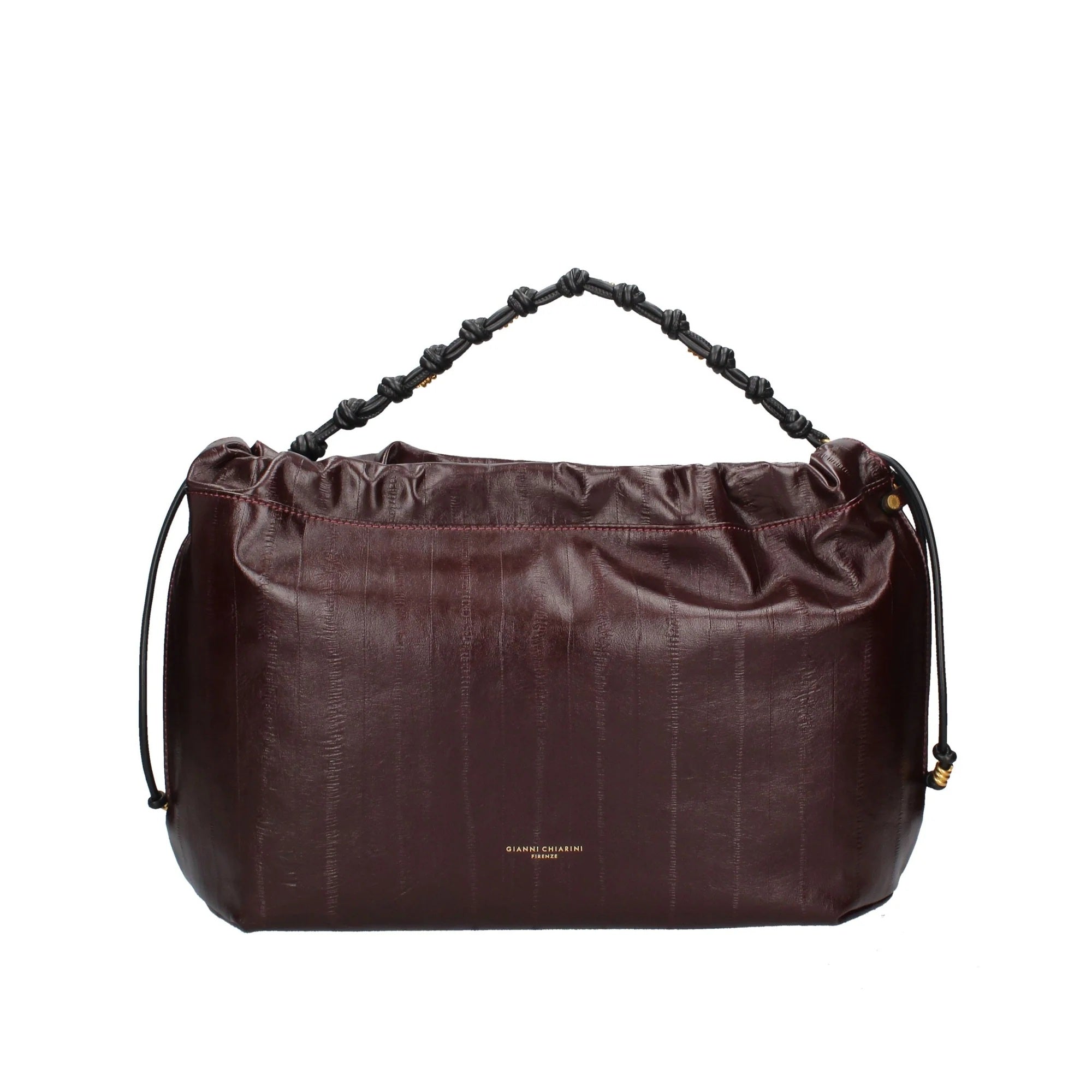 Borsa a spalla Morgana in pelle stampa anguilla Gianni Chiarini