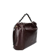 Borsa a spalla Morgana in pelle stampa anguilla Gianni Chiarini