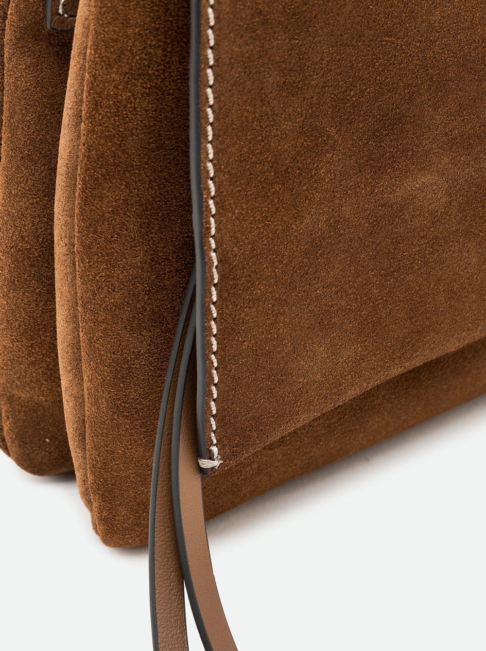 Borsa a tracolla Three in pelle scamosciata Gianni Chiarini
