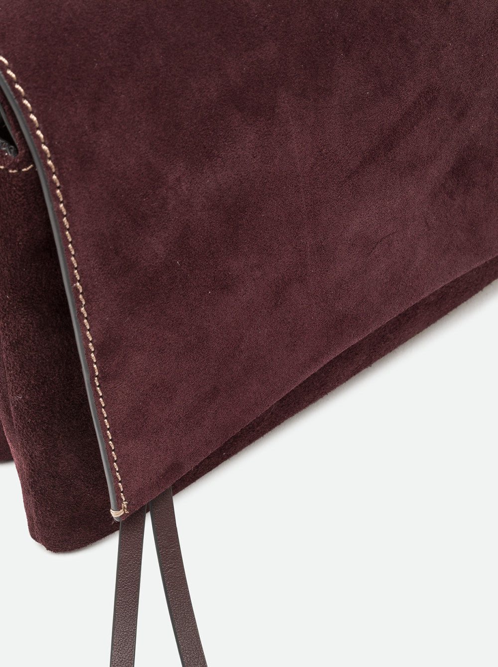 Borsa a tracolla Three in pelle scamosciata Gianni Chiarini