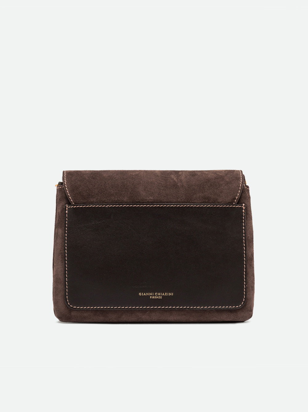 Borsa a tracolla Three in pelle scamosciata Gianni Chiarini