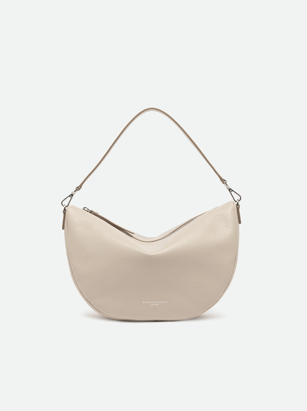 Gianni Chiarini Cleo pebbled leather shoulder bag