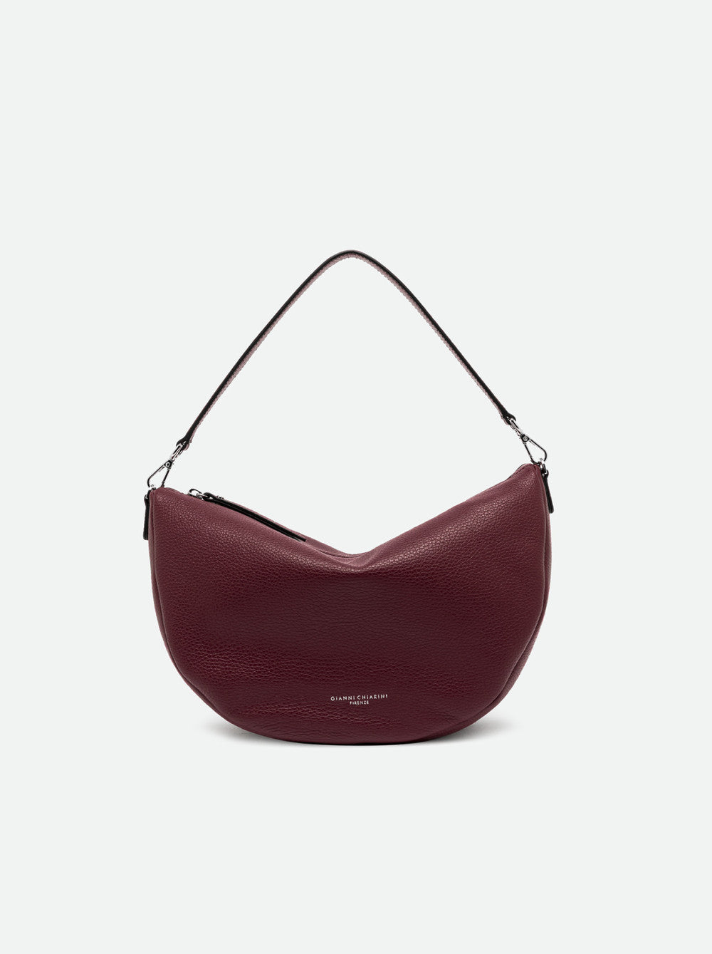 Gianni Chiarini Cleo pebbled leather shoulder bag