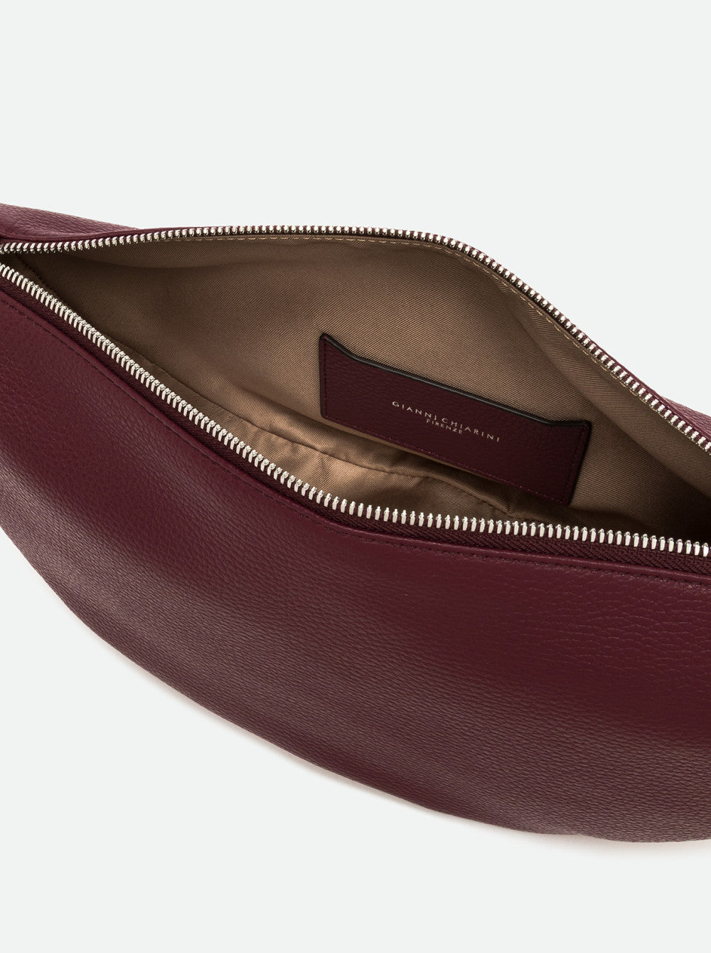 Gianni Chiarini Cleo pebbled leather shoulder bag