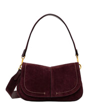 Gianni Chiarini Helena Round Suede Shoulder Bag
