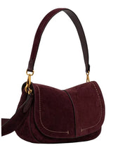 Gianni Chiarini Helena Round Suede Shoulder Bag