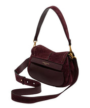 Gianni Chiarini Helena Round Suede Shoulder Bag