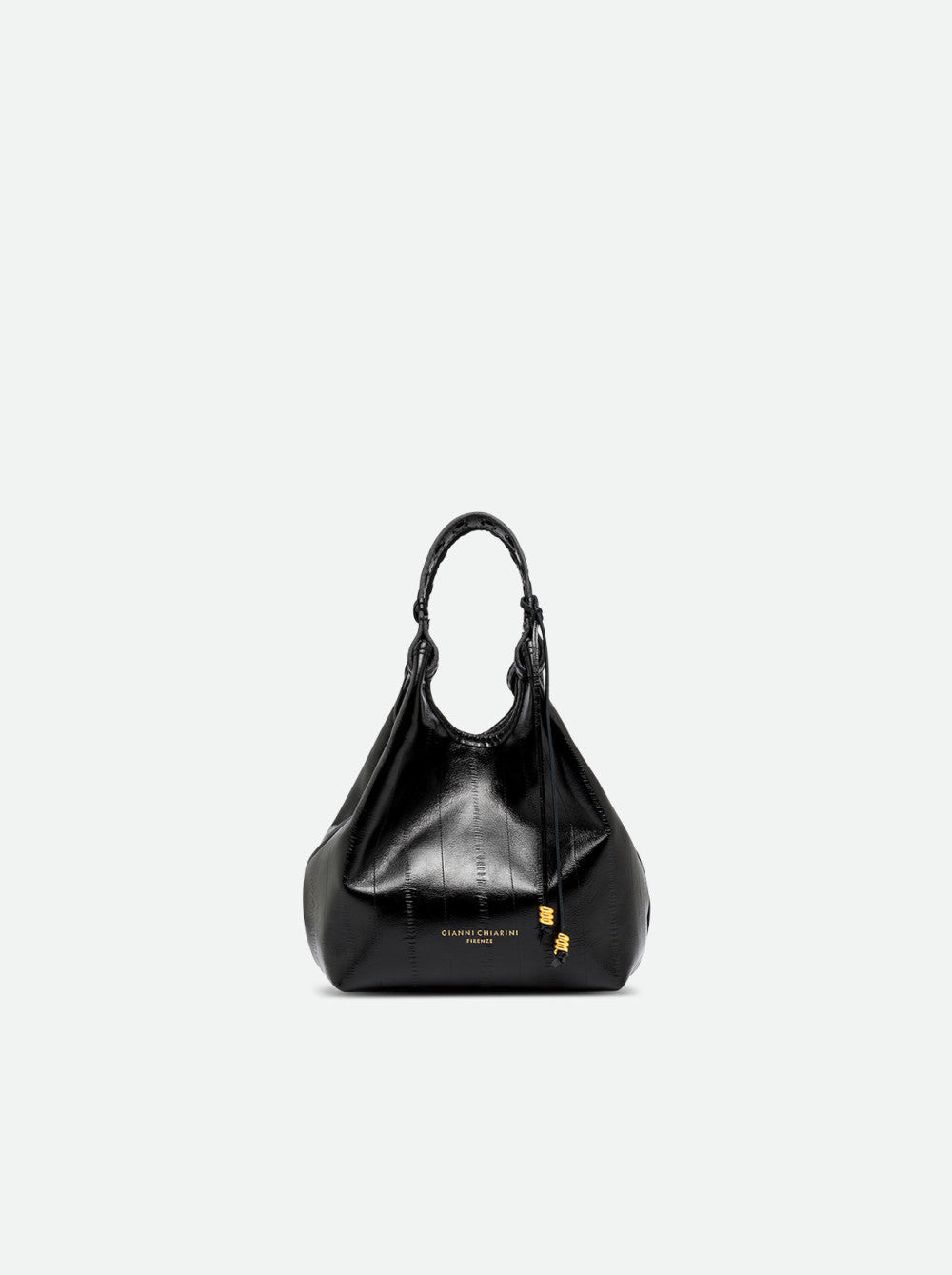 Gianni Chiarini Dua Eel Print Leather Handbag