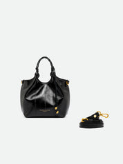 Gianni Chiarini Dua Eel Print Leather Handbag
