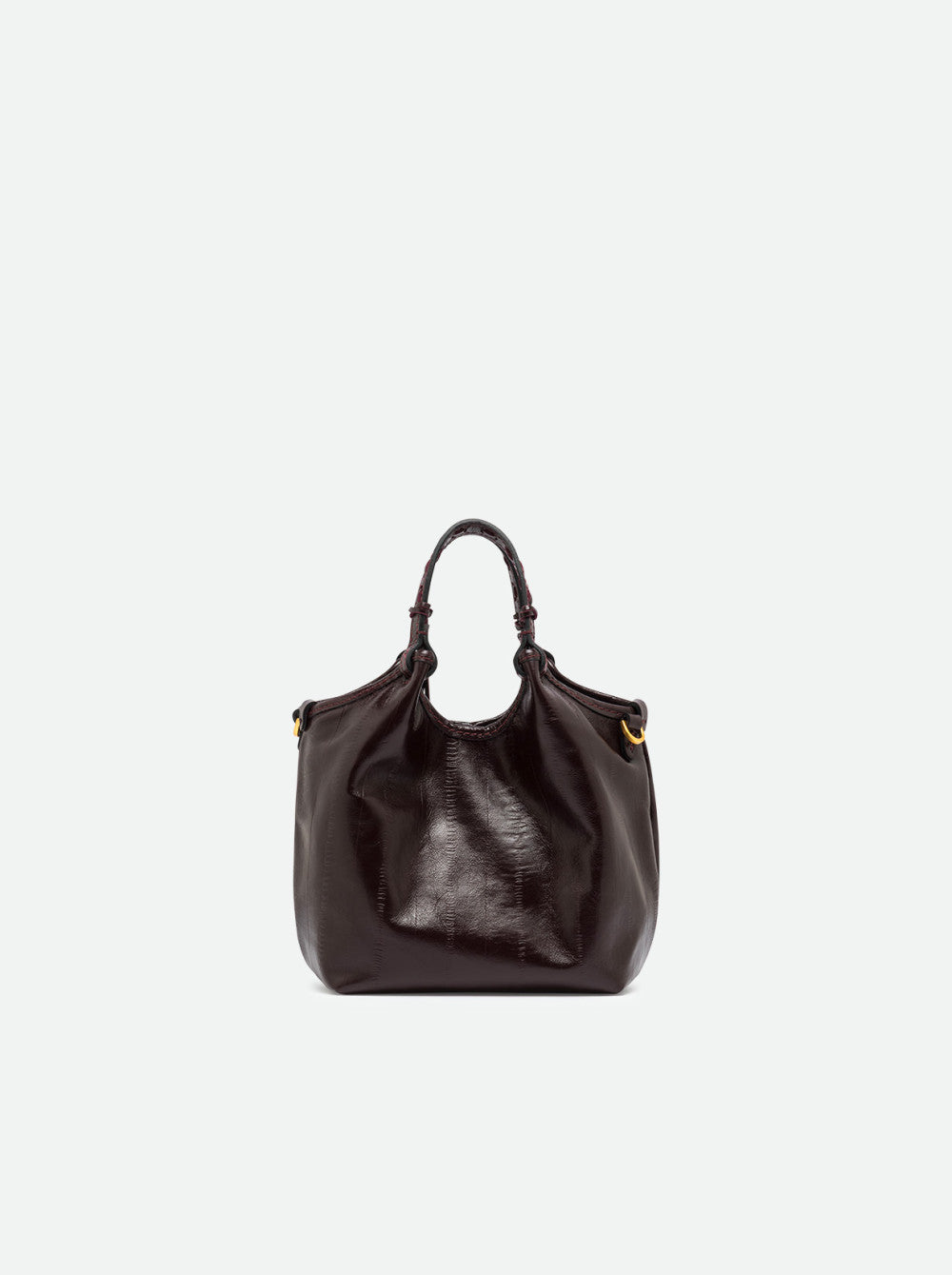 Borsa a mano Dua in pelle stampa anguilla Gianni Chiarini