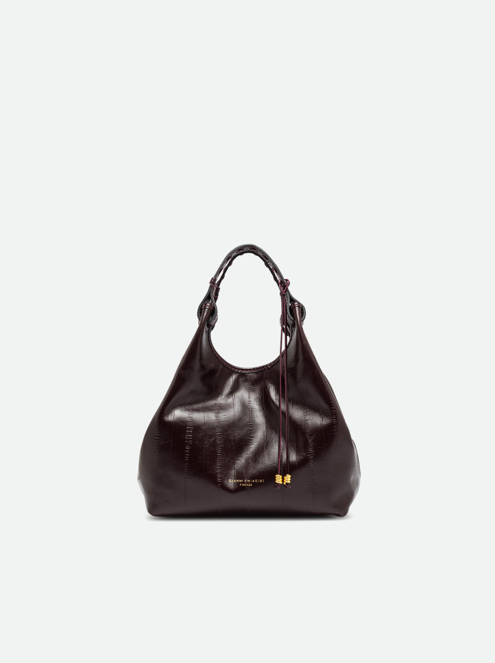 Borsa a mano Dua in pelle stampa anguilla Gianni Chiarini