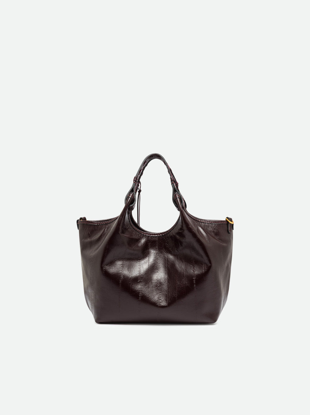 Borsa a mano Dua in pelle stampa anguilla Gianni Chiarini