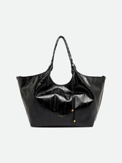 Gianni Chiarini Dua eel-print leather shoulder bag
