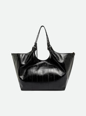 Gianni Chiarini Dua eel-print leather shoulder bag