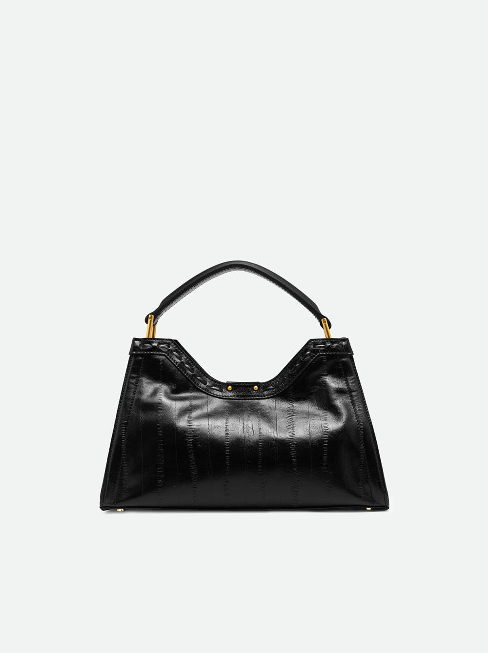 Borsa a mano Aurora in pelle stampa anguilla Gianni Chiarini