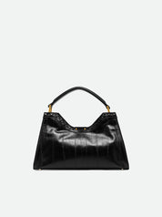Borsa a mano Aurora in pelle stampa anguilla Gianni Chiarini