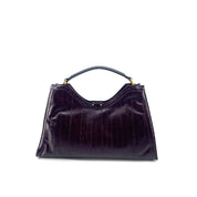Gianni Chiarini Aurora Eel-Print Leather Handbag