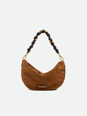 Borsa a spalla Cleo in pelle scamosciata Gianni Chiarini