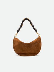 Borsa a spalla Cleo in pelle scamosciata Gianni Chiarini