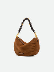 Borsa a spalla Cleo in pelle scamosciata Gianni Chiarini