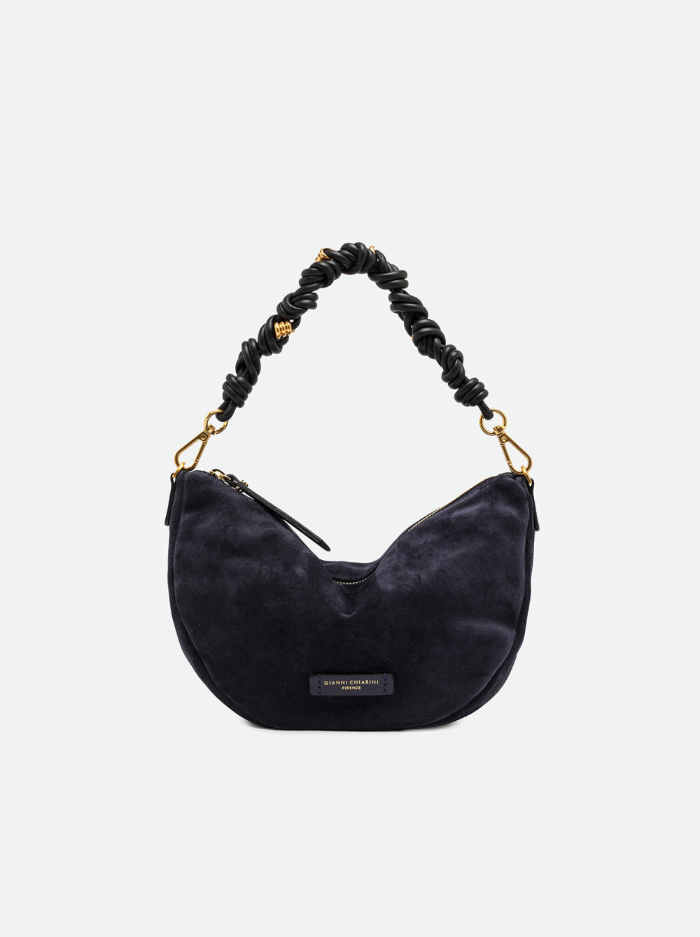 Borsa a spalla Cleo in pelle scamosciata Gianni Chiarini