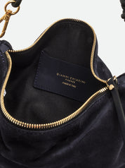 Borsa a spalla Cleo in pelle scamosciata Gianni Chiarini