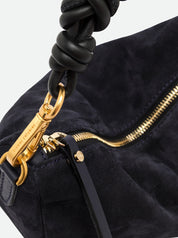 Borsa a spalla Cleo in pelle scamosciata Gianni Chiarini