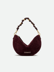 Borsa a spalla Cleo in pelle scamosciata Gianni Chiarini