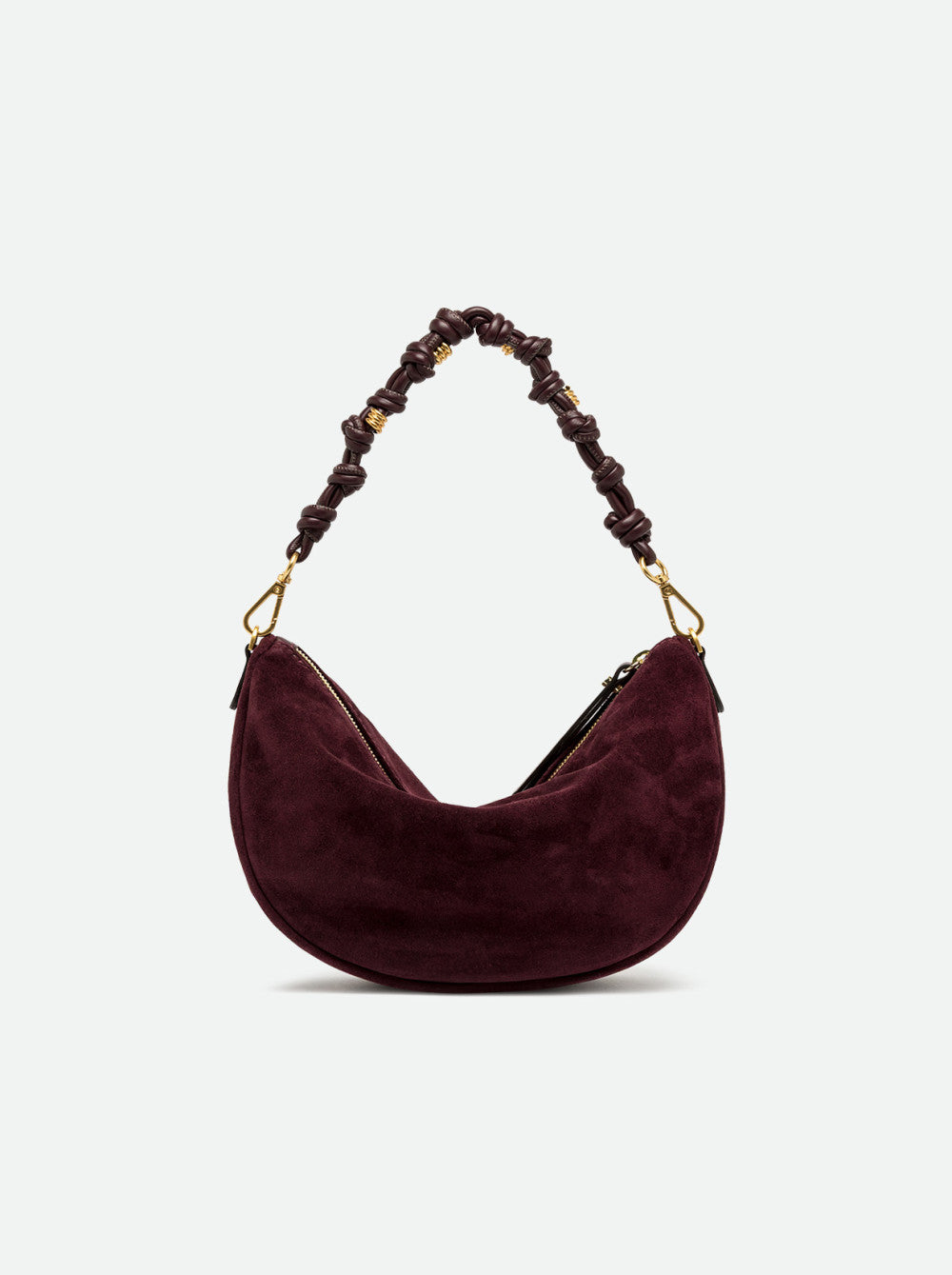 Borsa a spalla Cleo in pelle scamosciata Gianni Chiarini