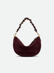 Borsa a spalla Cleo in pelle scamosciata Gianni Chiarini