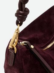 Borsa a spalla Cleo in pelle scamosciata Gianni Chiarini
