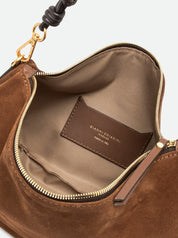 Borsa a spalla Cleo in pelle scamosciata Gianni Chiarini