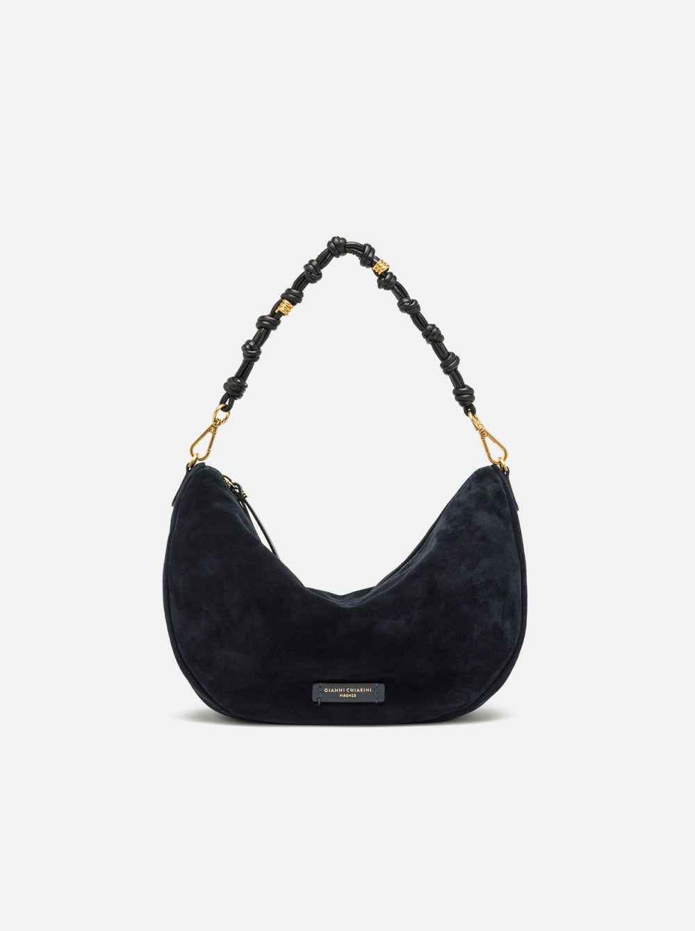 Borsa a spalla Cleo in pelle scamosciata Gianni Chiarini