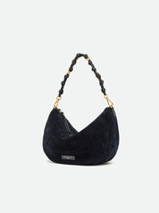 Borsa a spalla Cleo in pelle scamosciata Gianni Chiarini