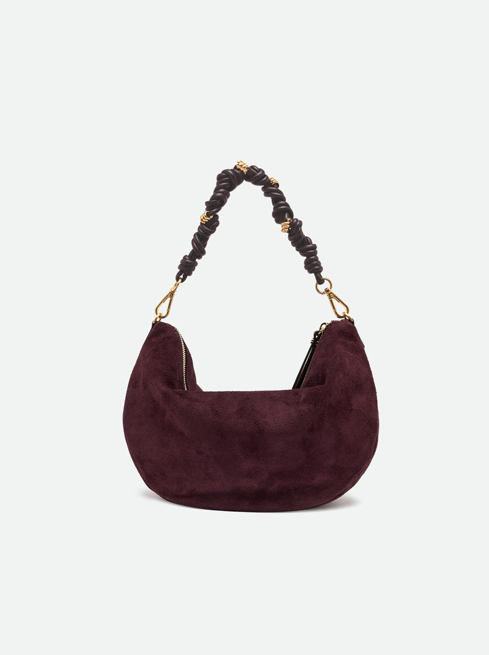 Borsa a spalla Cleo in pelle scamosciata Gianni Chiarini