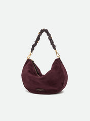 Borsa a spalla Cleo in pelle scamosciata Gianni Chiarini