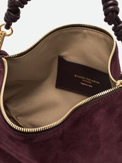 Borsa a spalla Cleo in pelle scamosciata Gianni Chiarini