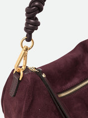 Borsa a spalla Cleo in pelle scamosciata Gianni Chiarini