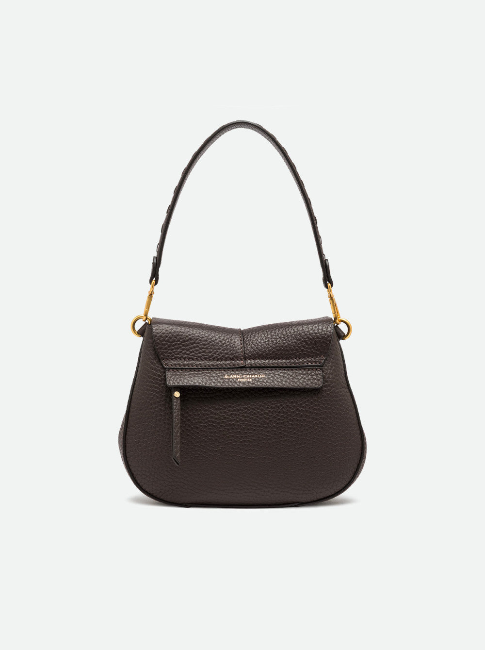 Borsa a spalla Helena Round in pelle Gianni Chiarini