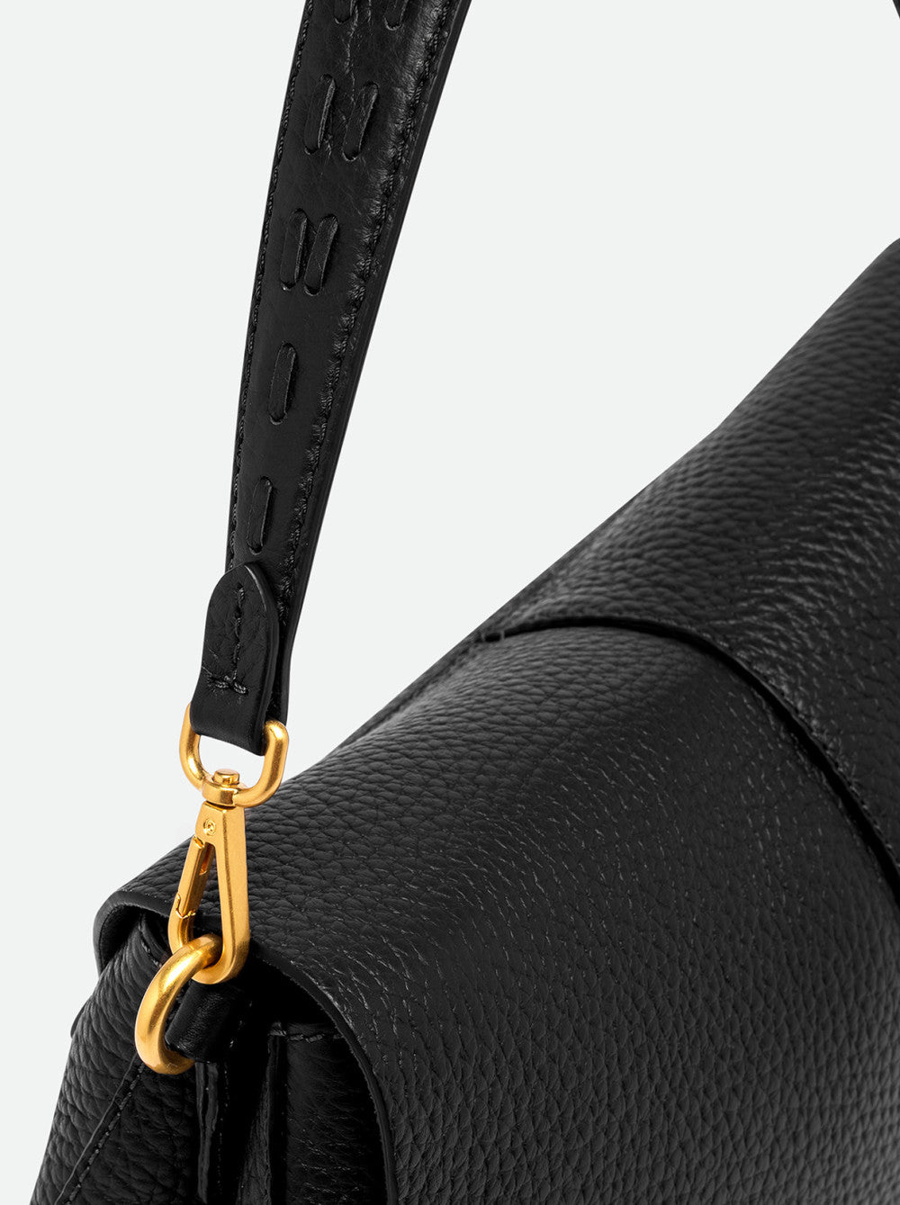 Borsa a spalla Helena Round in pelle Gianni Chiarini