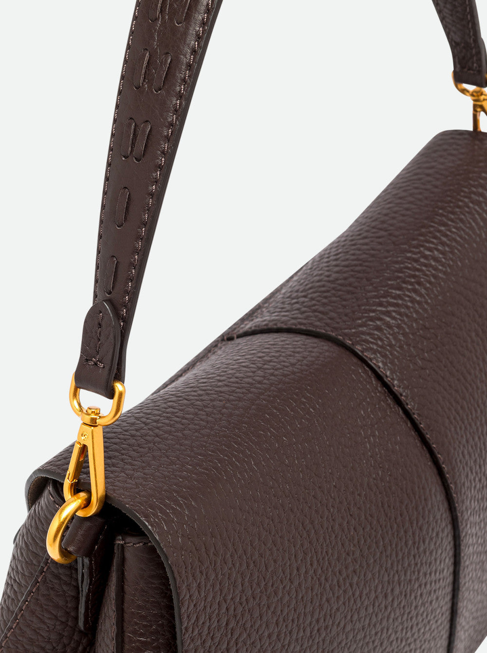 Borsa a spalla Helena Round in pelle Gianni Chiarini