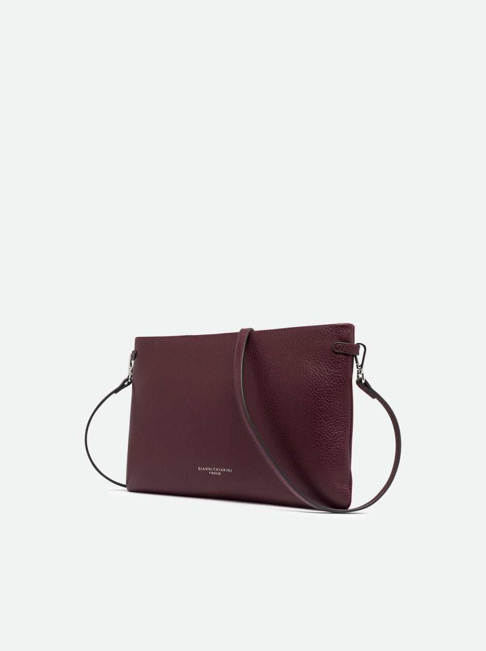 Borsa a tracolla Hermy in pelle martellata Gianni Chiarini